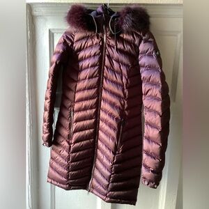 Toni Sailer Elegant Women's Plum Puffer Jacket